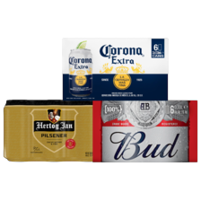 Hertog Jan, Hertog Jan 0.0%, Hertog Jan Grand Pilsener, Corona of Bud